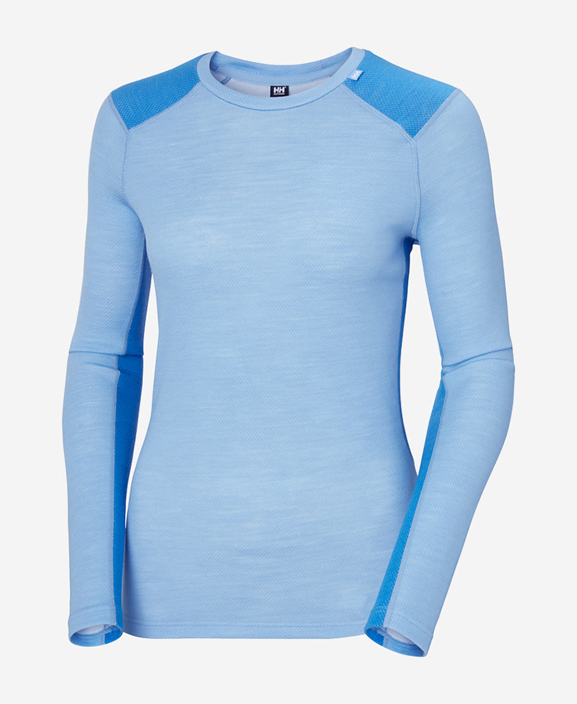 W LIFA MERINO MIDWEIGHT CREW, Bright Blue