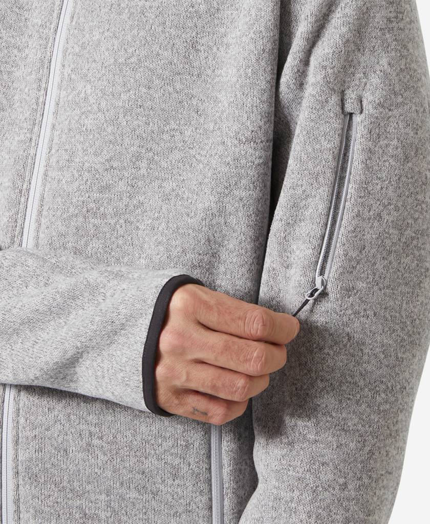VARDE FLEECE JACKET 2.0, Grey Fog