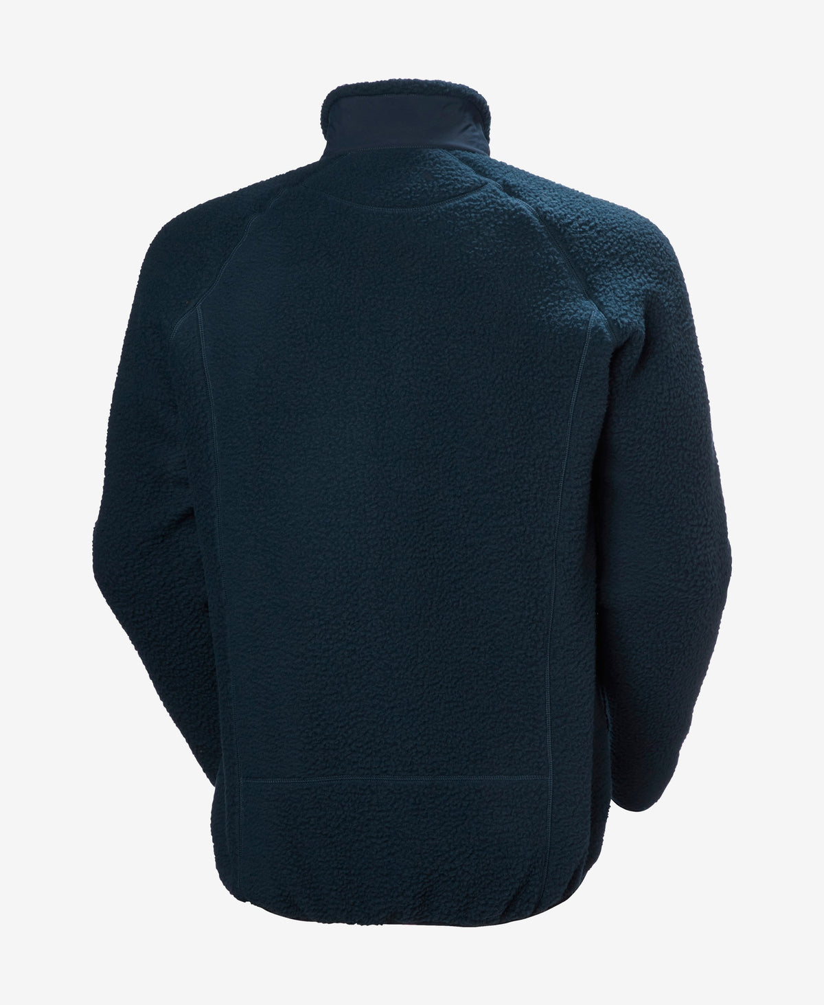 PANORAMA PILE BLOCK JACKET, Navy
