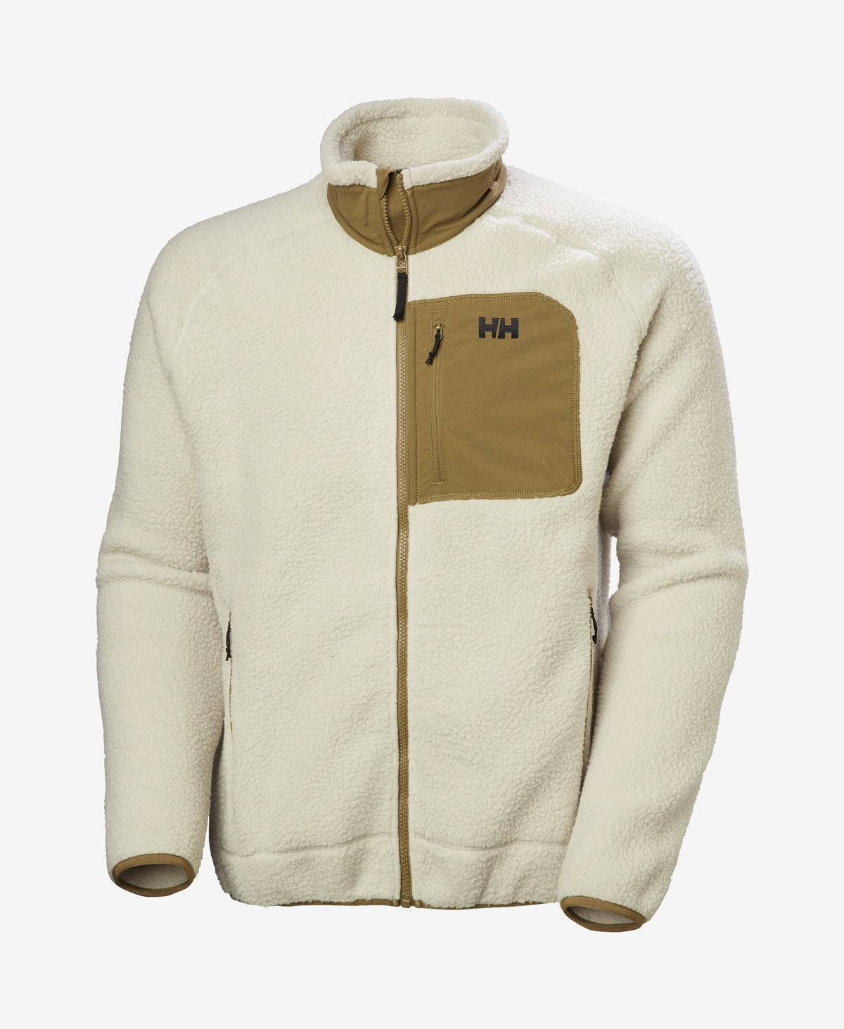 PANORAMA PILE BLOCK JACKET, Pelican