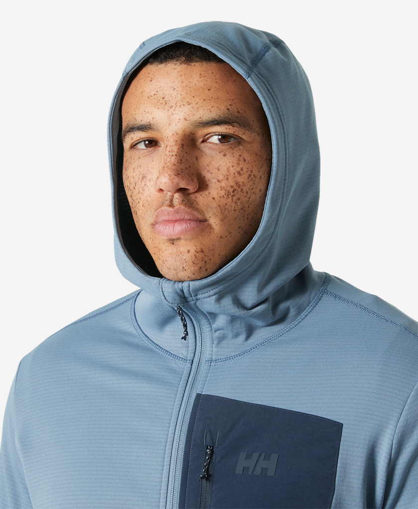 VERSALITE HOODED FLEECE JACKET, Washed Navy