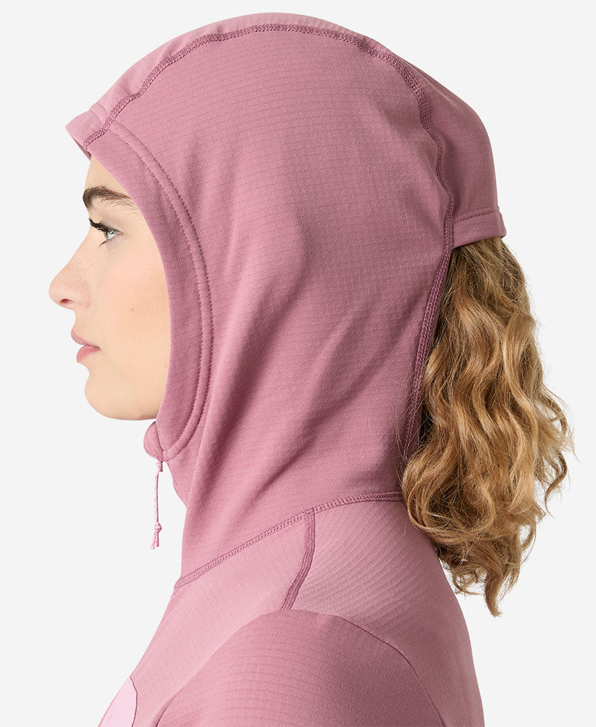 W VERSALITE HOODED JACKET, Wildberry
