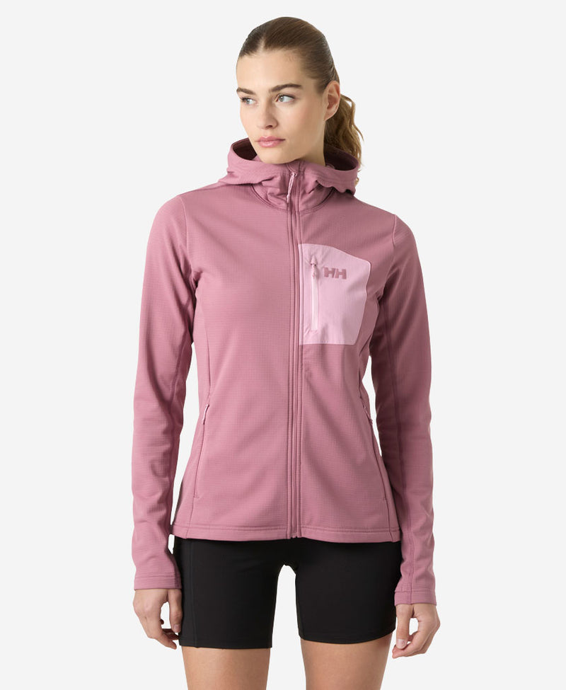 W VERSALITE HOODED JACKET, Wildberry