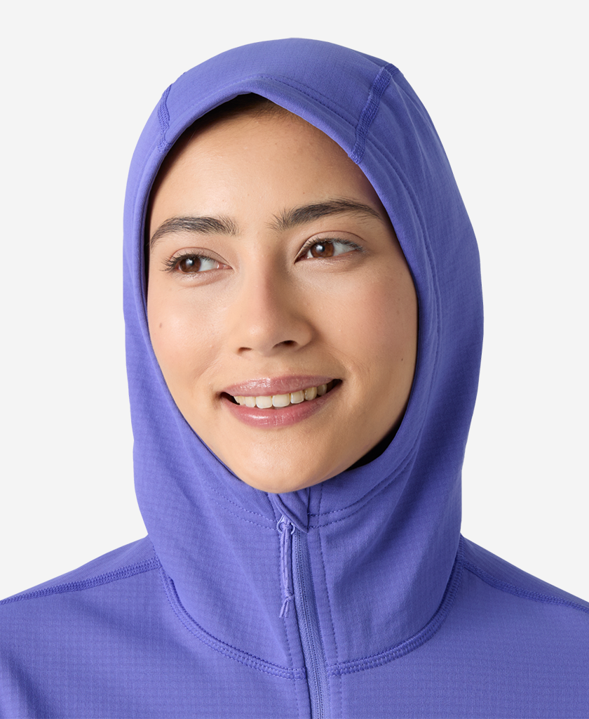 W VERSALITE HOODED JACKET, Ultra Violet