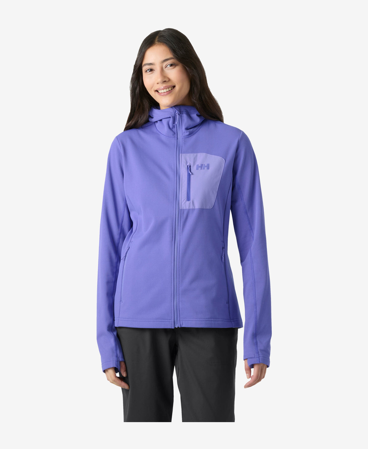 W VERSALITE HOODED JACKET, Ultra Violet