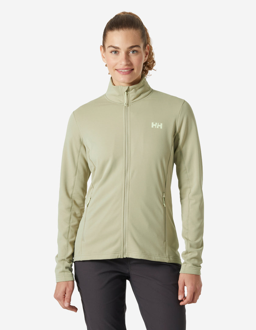 W VERSALITE FLEECE JACKET, Green Mist