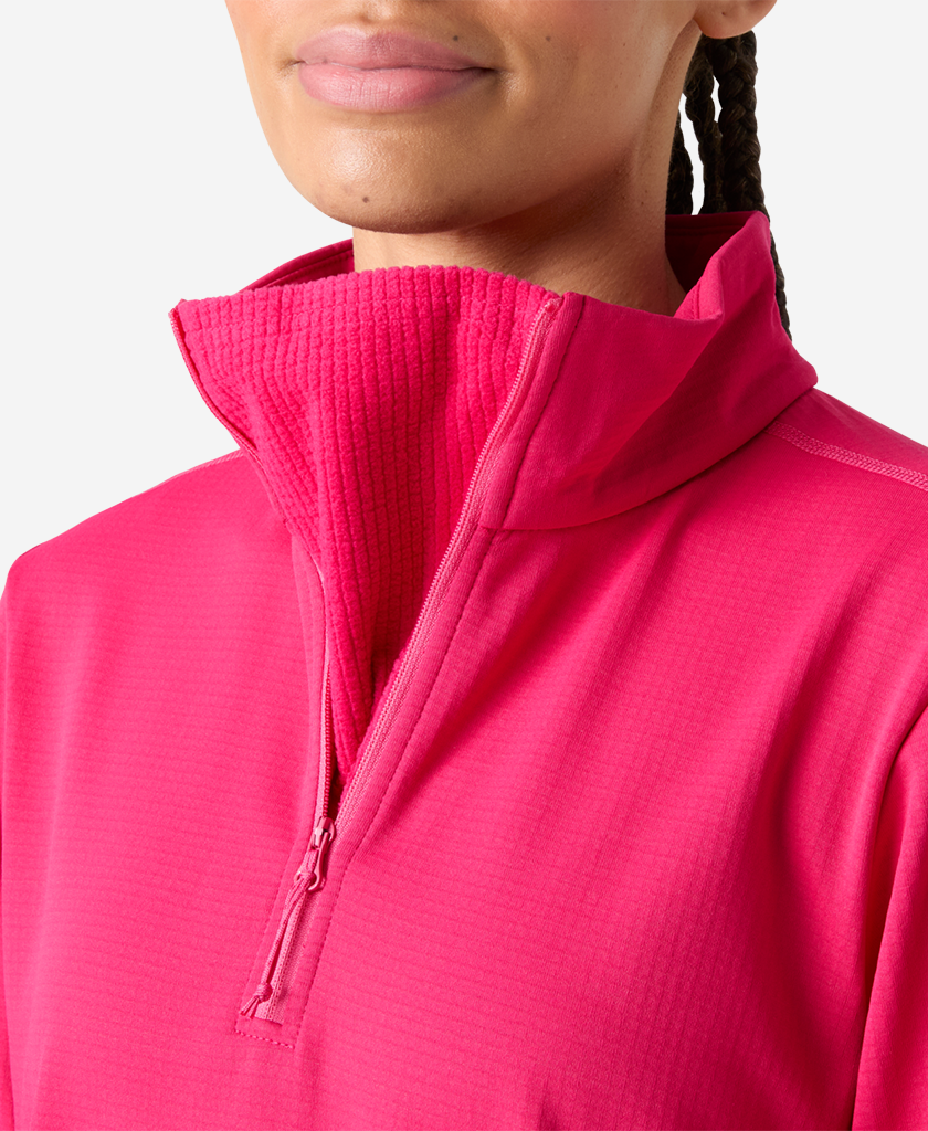 W VERSALITE CINCHED FLEECE, Cranberry
