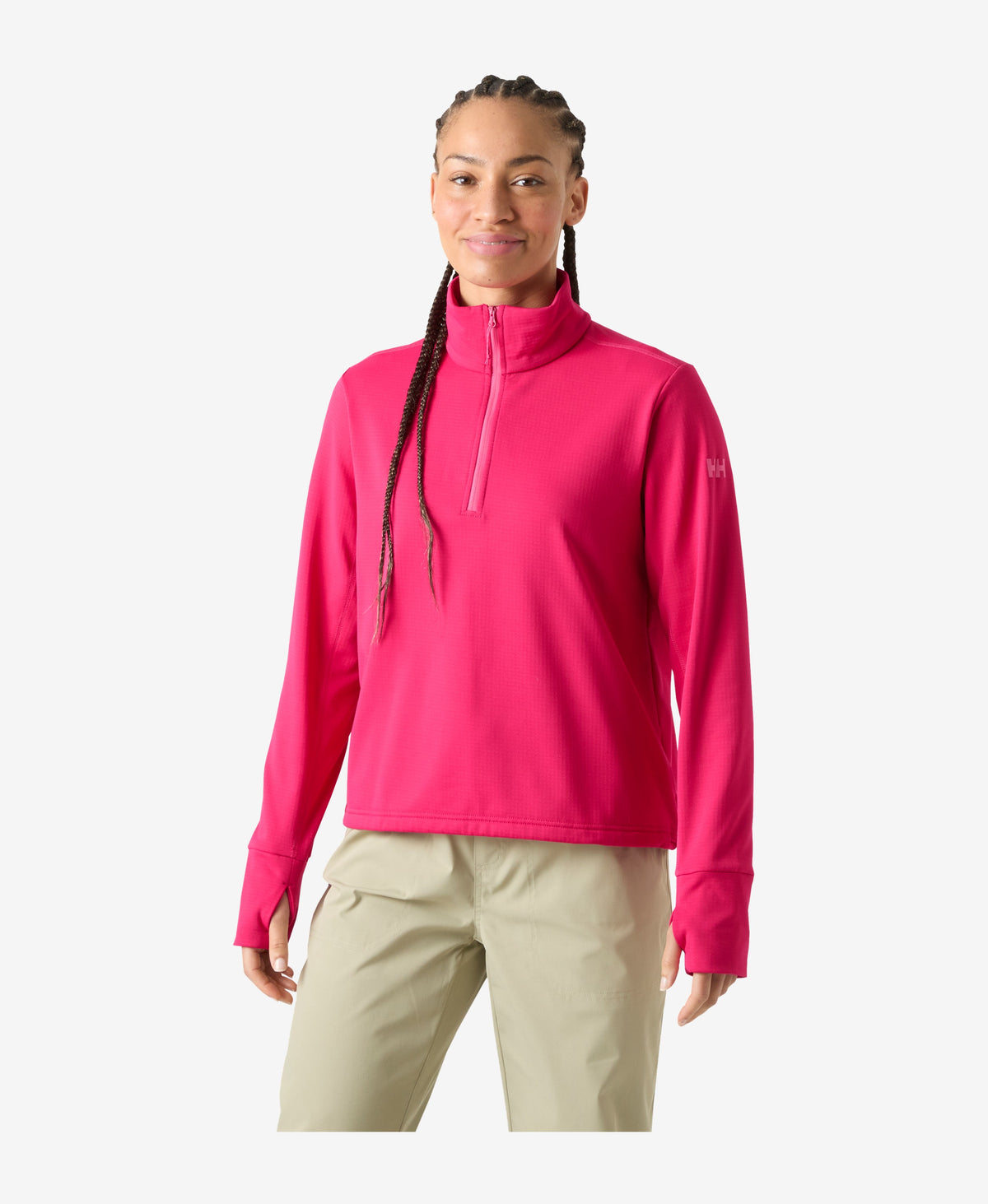 W VERSALITE CINCHED FLEECE, Cranberry