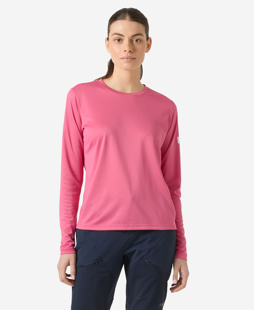W HH TECH CREW LS 2.0, Cascadia Pink