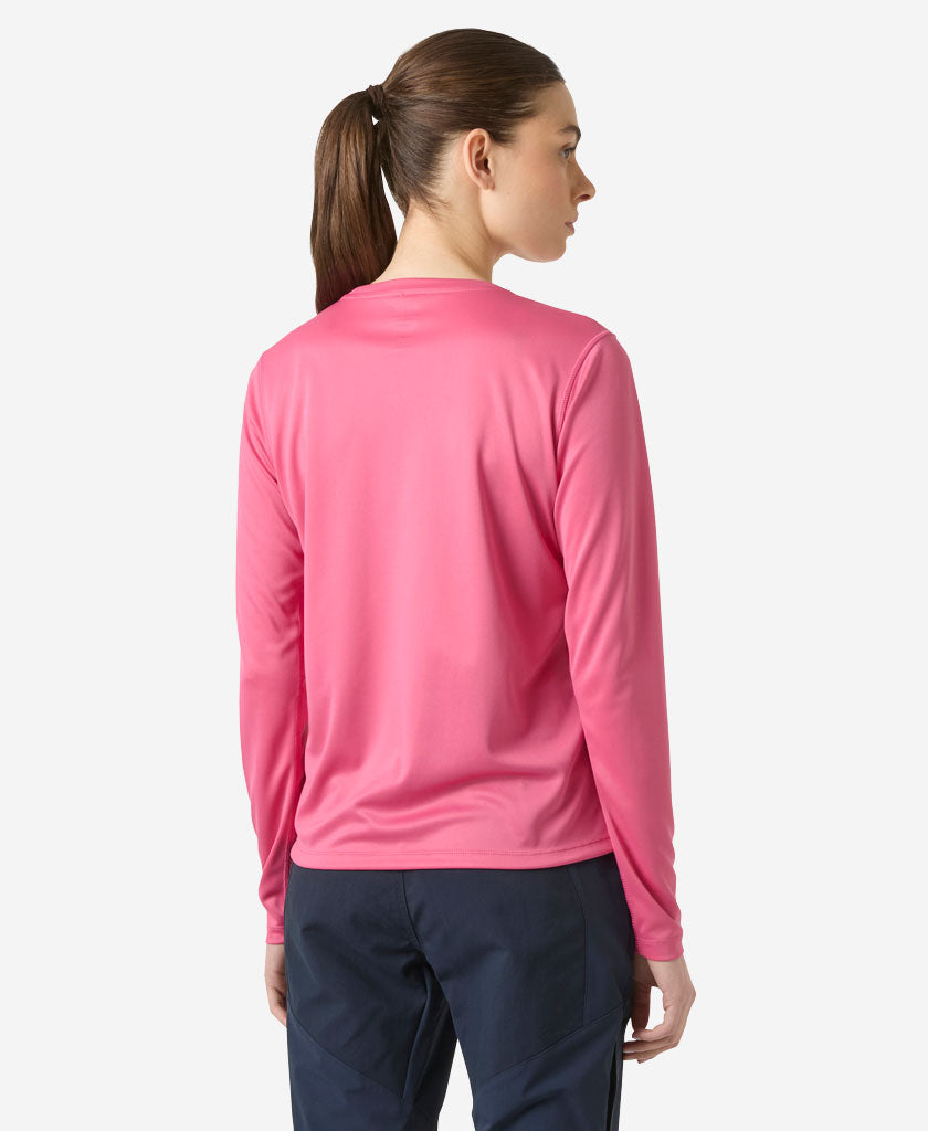 W HH TECH CREW LS 2.0, Cascadia Pink