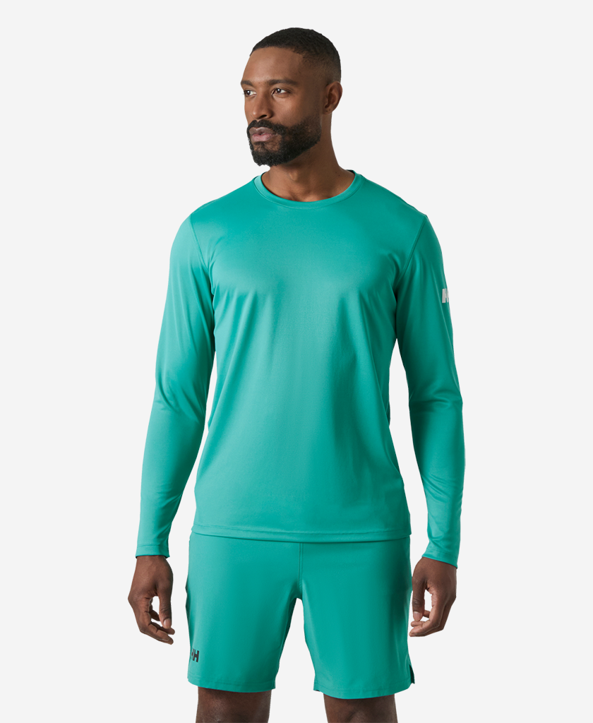 Hh Tech HH TECH CREW LS 2.0, Dark Mint | Helly Hansen AU