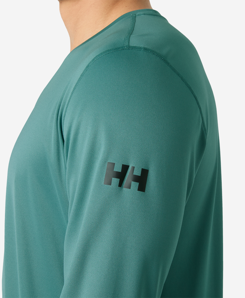 HH TECH CREW LS 2.0, Opal Green