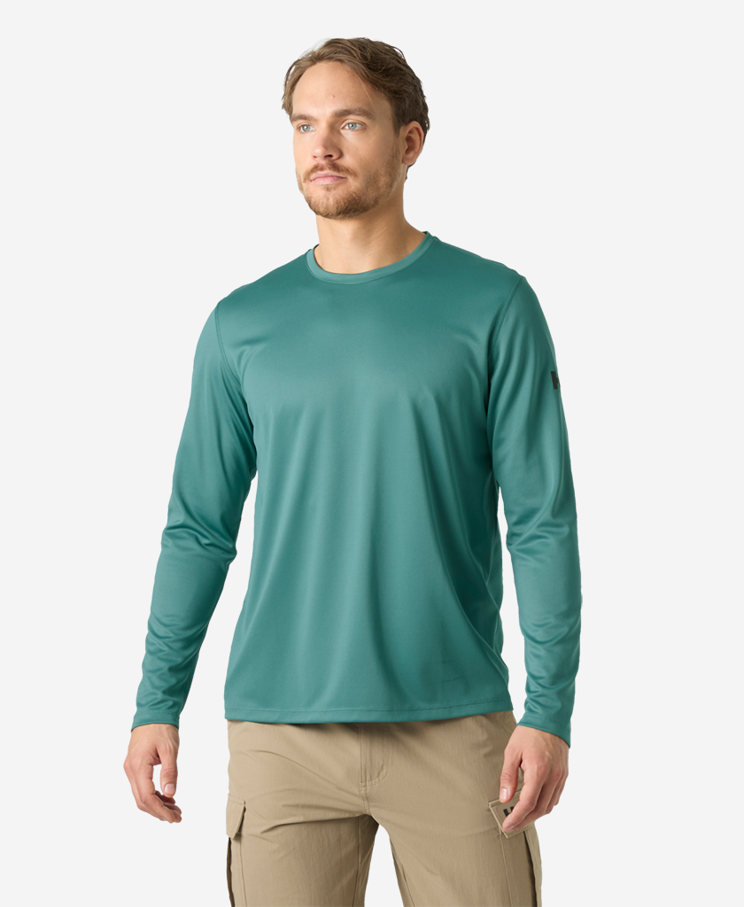 HH TECH CREW LS 2.0, Opal Green