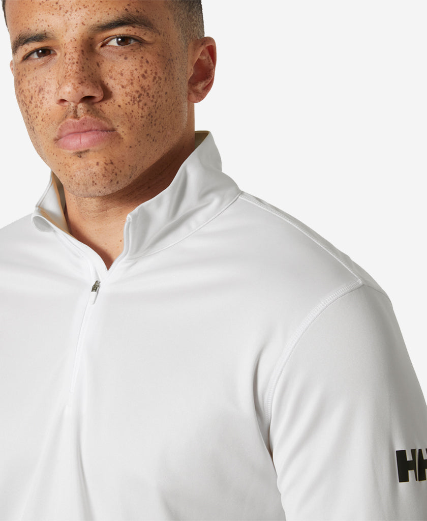 HH TECH 1/2 ZIP 2.0, White