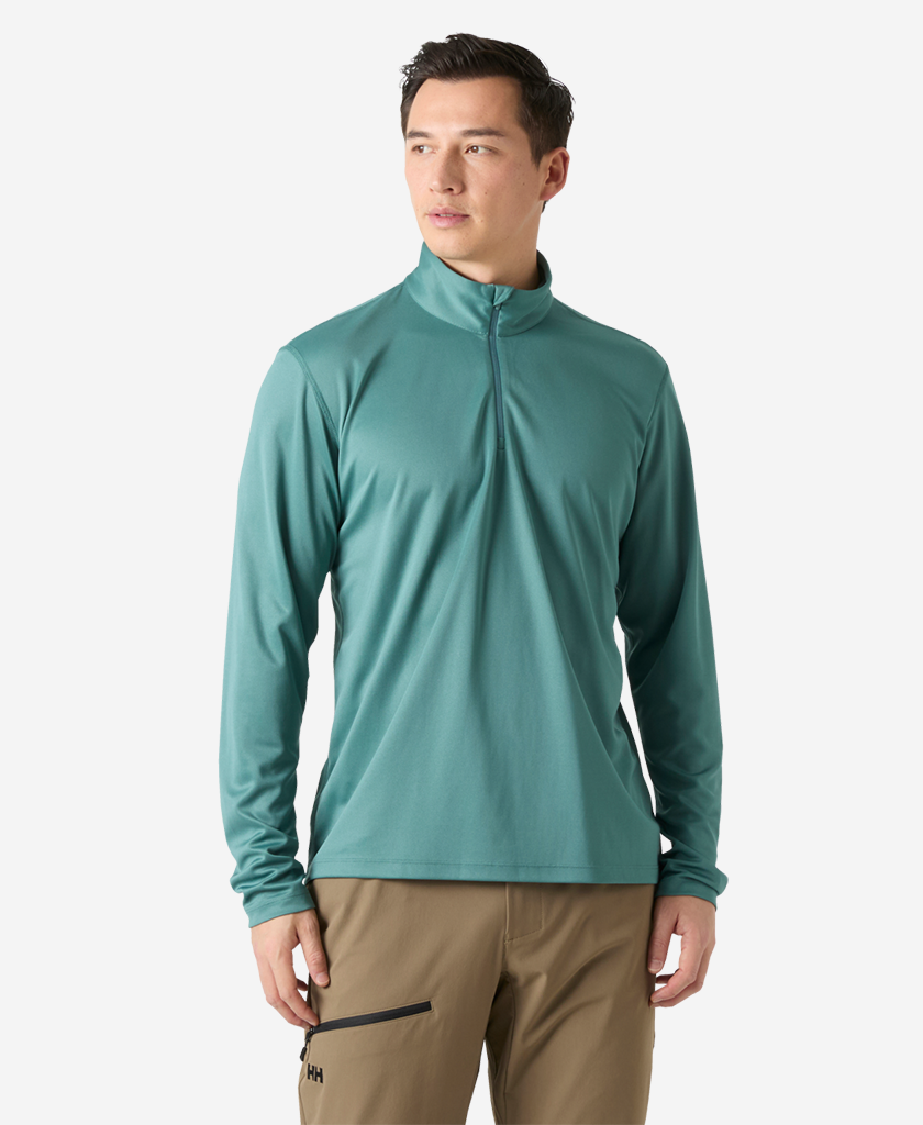 HH TECH 1/2 ZIP 2.0, Opal Green