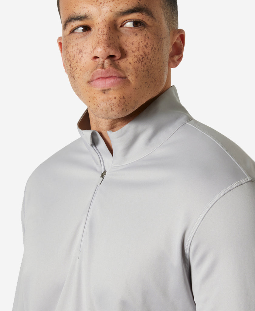 HH TECH 1/2 ZIP 2.0, Grey Fog