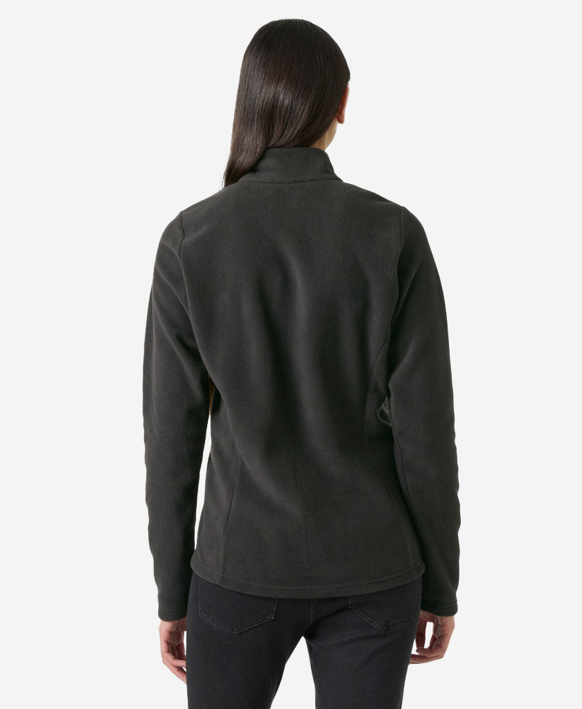 W MARIDALEN FLEECE JACKET, Black