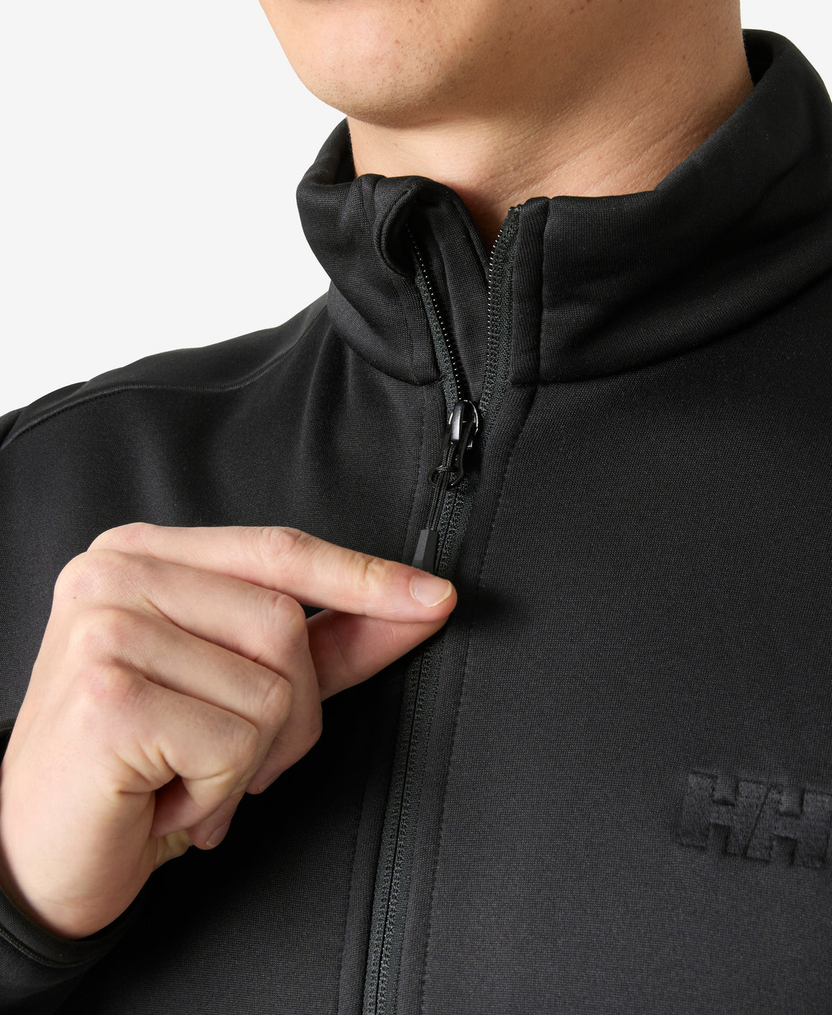 ALPHA FLEECE JACKET, Black