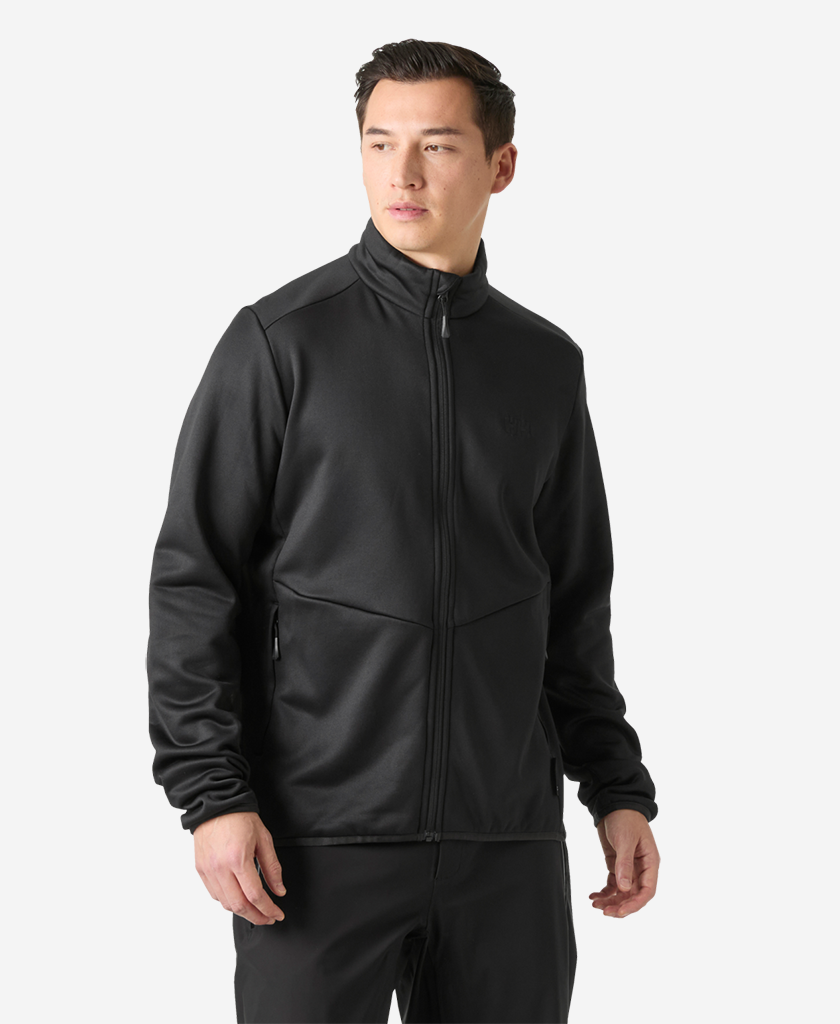 ALPHA FLEECE JACKET, Black