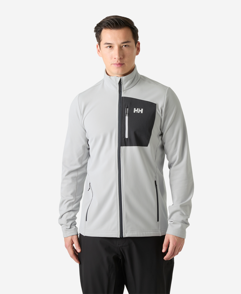 VERSALITE FLEECE JACKET, Grey Fog