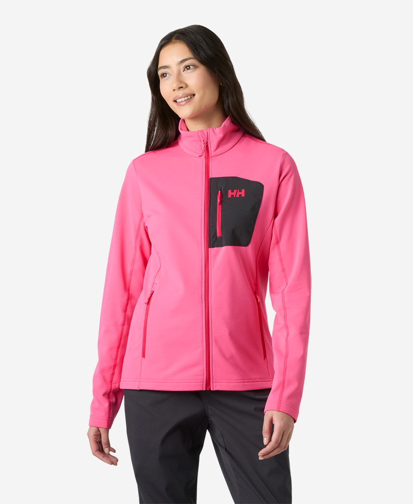 W VERSALITE FLEECE JACKET, Hot Pink