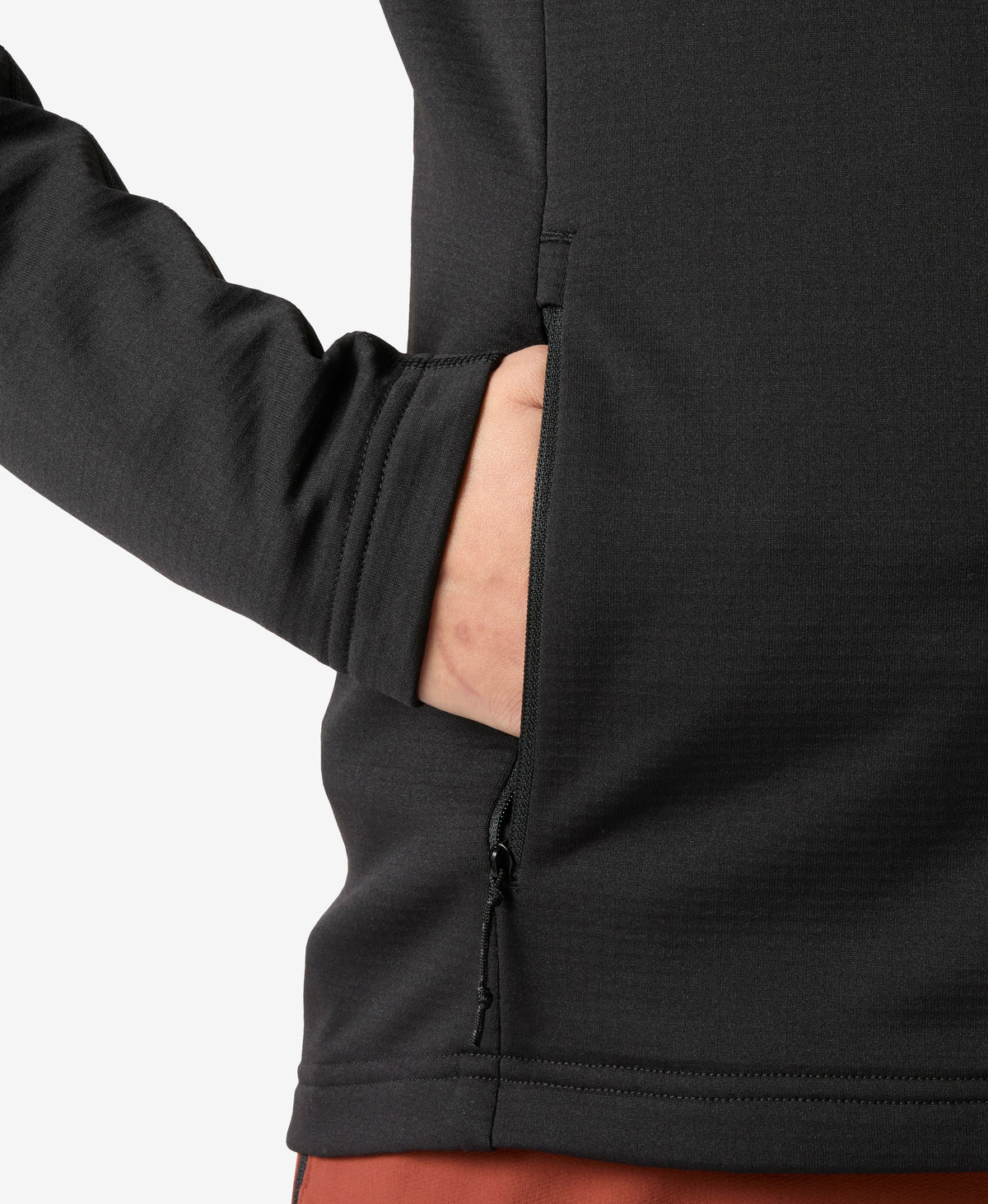 W VERSALITE FLEECE JACKET, Black