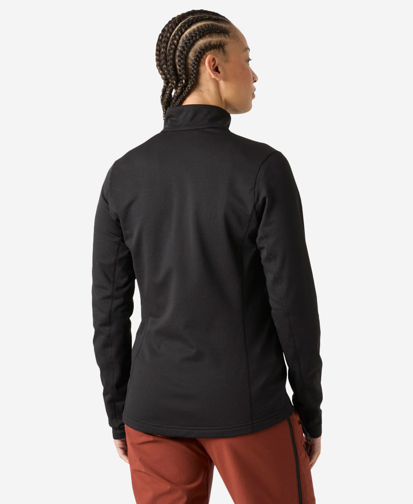W VERSALITE FLEECE JACKET, Black