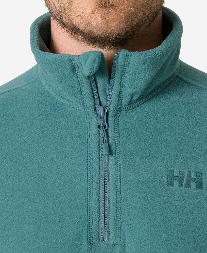 DAYBREAKER 1/2 ZIP FLEECE, Opal Green