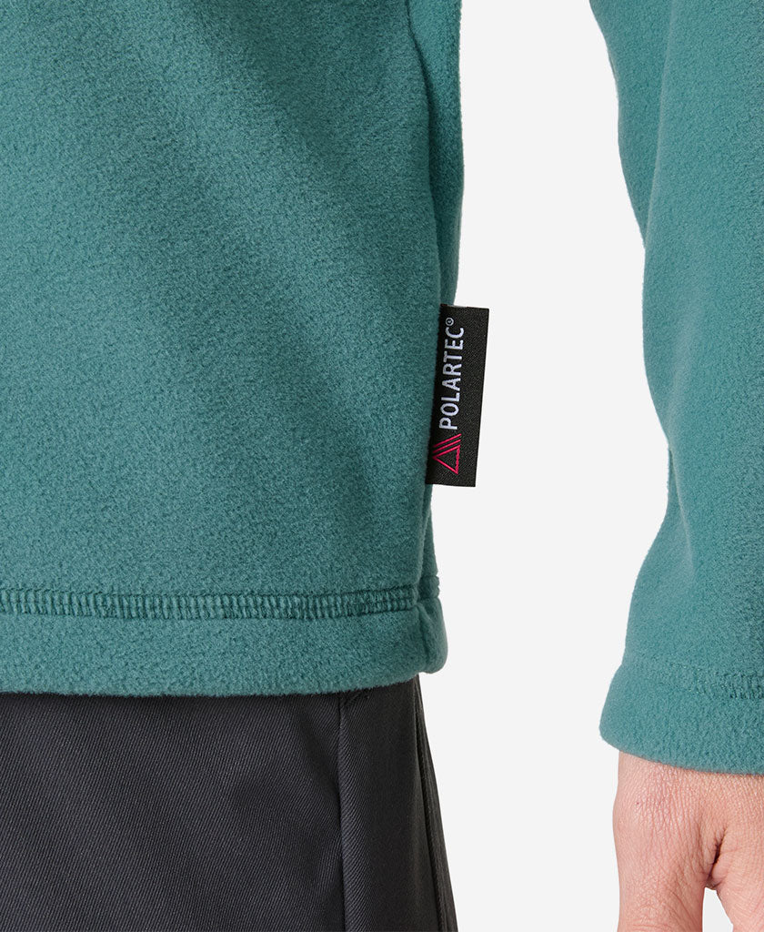 DAYBREAKER 1/2 ZIP FLEECE, Opal Green