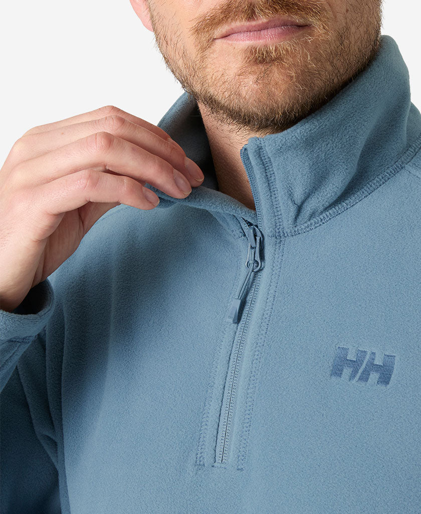DAYBREAKER 1/2 ZIP FLEECE, Washed Navy