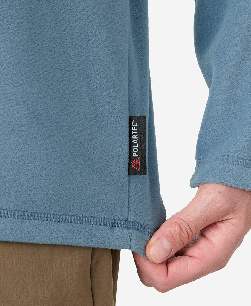 DAYBREAKER 1/2 ZIP FLEECE, Washed Navy