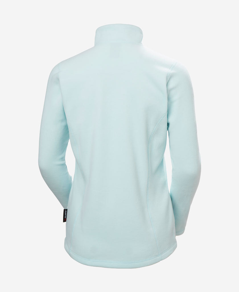 W DAYBREAKER 1/2 ZIP FLEECE, Barely Blue