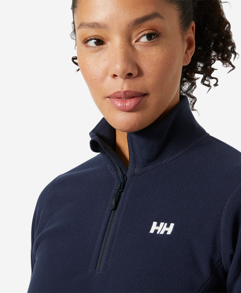 W DAYBREAKER 1/2 ZIP FLEECE, 599 Navy