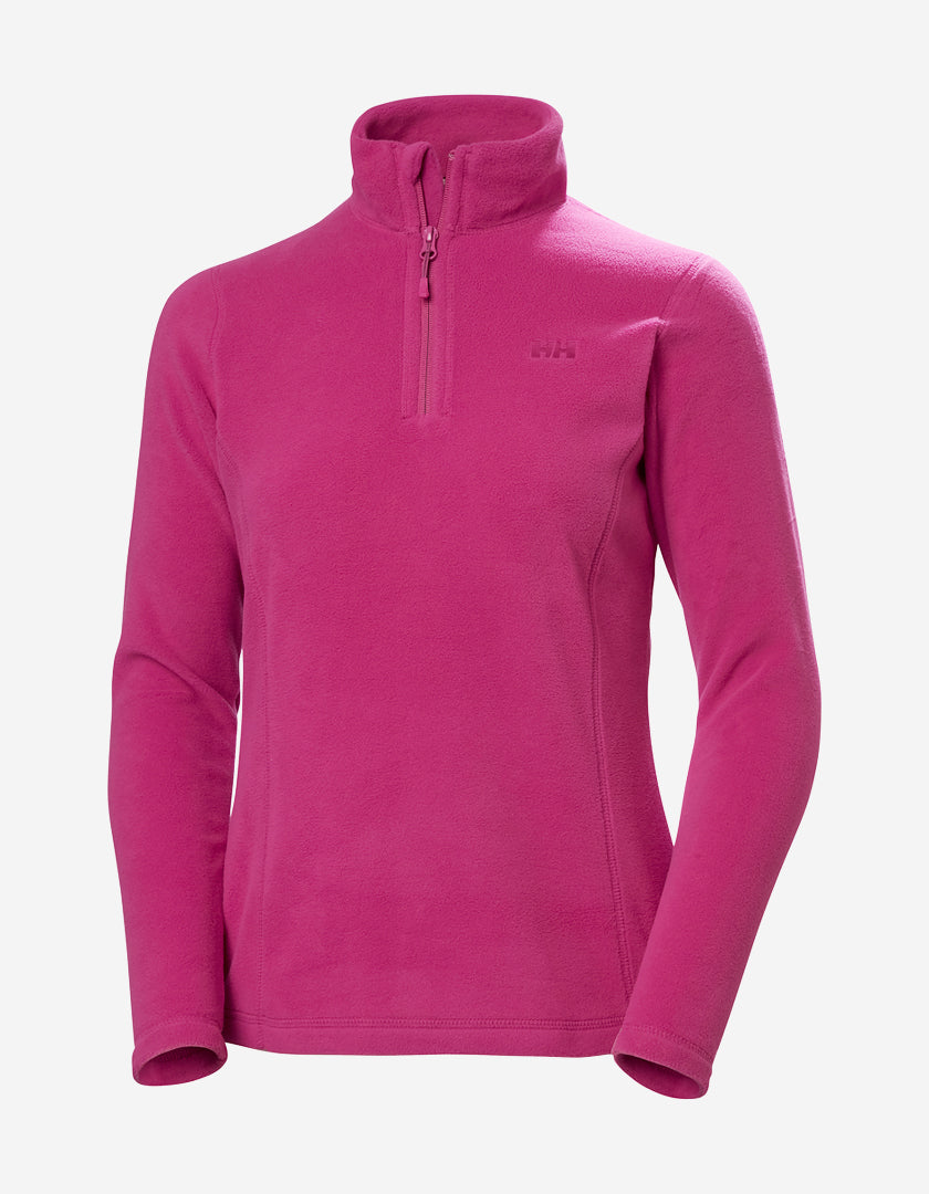 W DAYBREAKER 1/2 ZIP FLEECE, Magenta 2.0