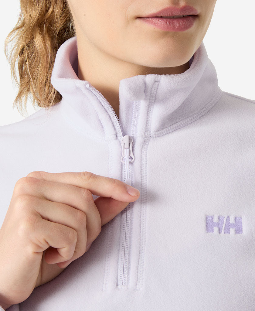 W DAYBREAKER 1/2 ZIP FLEECE, Even Light Purple
