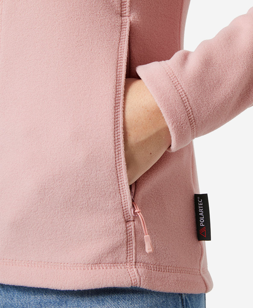 W DAYBREAKER FLEECE JACKET, Pink Salt