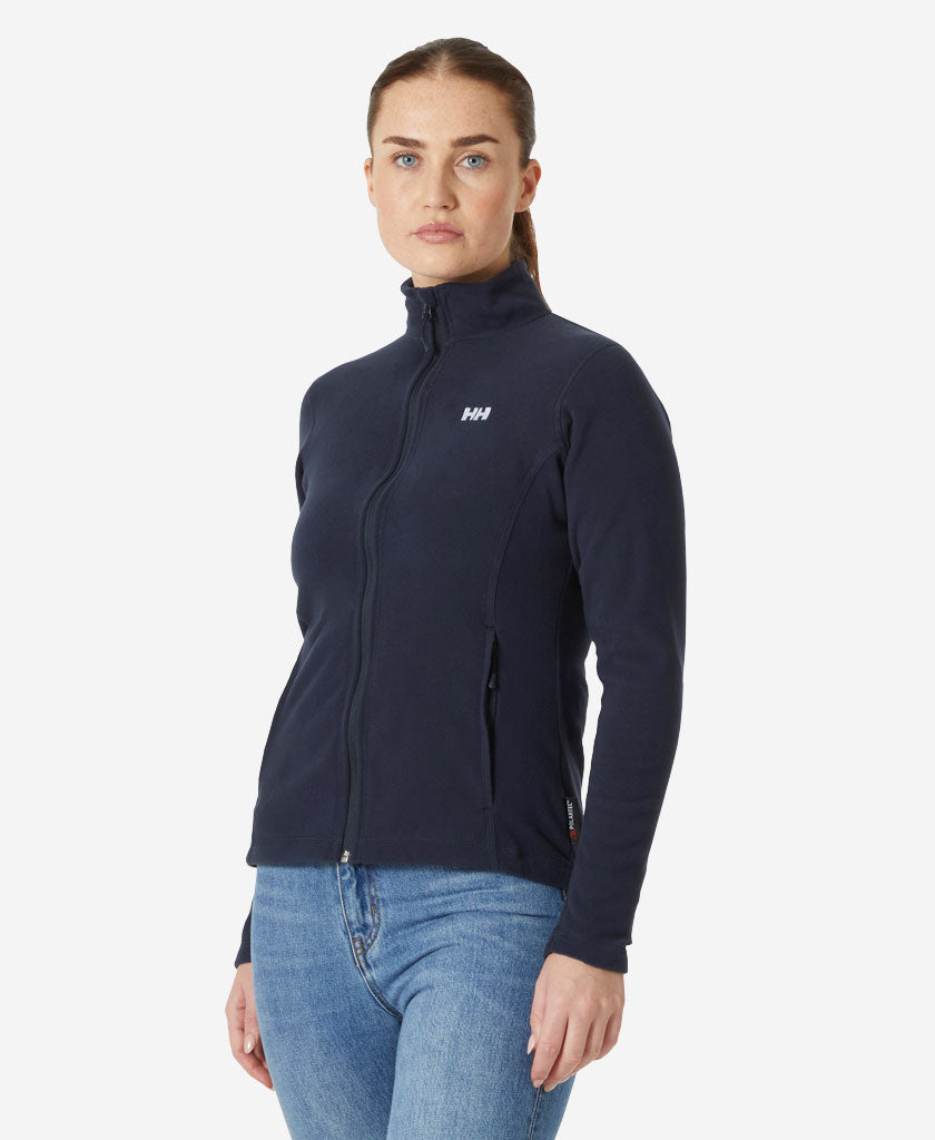 WOMENS DAYBREAKER FLEECE JACKET, 600 Navy | Helly Hansen AU