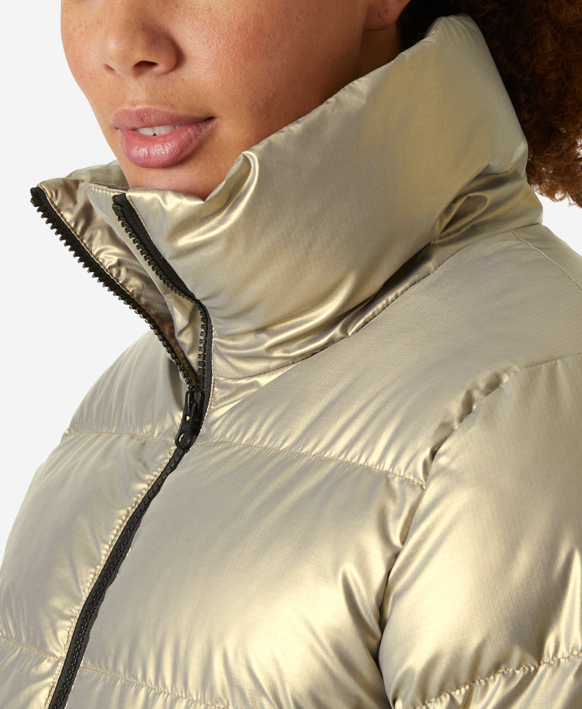 W JADE PUFFER JACKET, Lynx