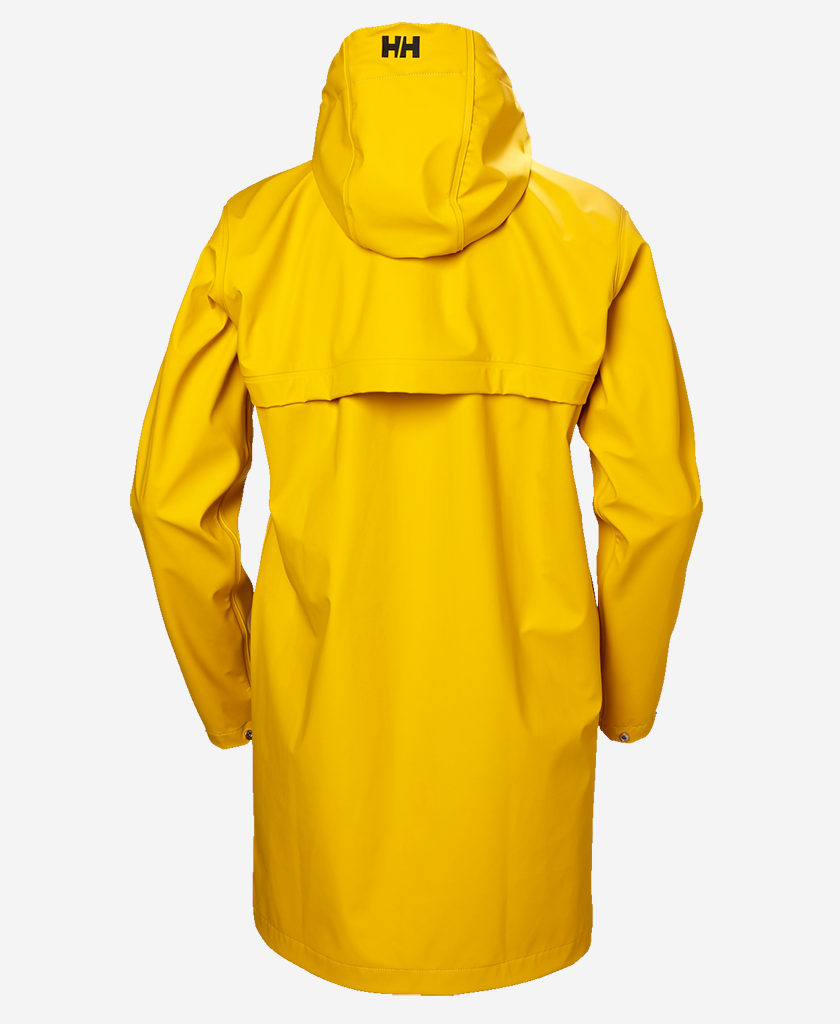 W MOSS RAIN COAT, Essential Yellow