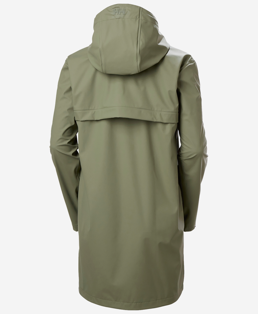W MOSS RAIN COAT, Lav Green