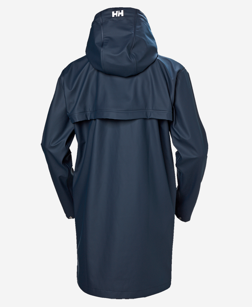 W MOSS RAIN COAT, Navy