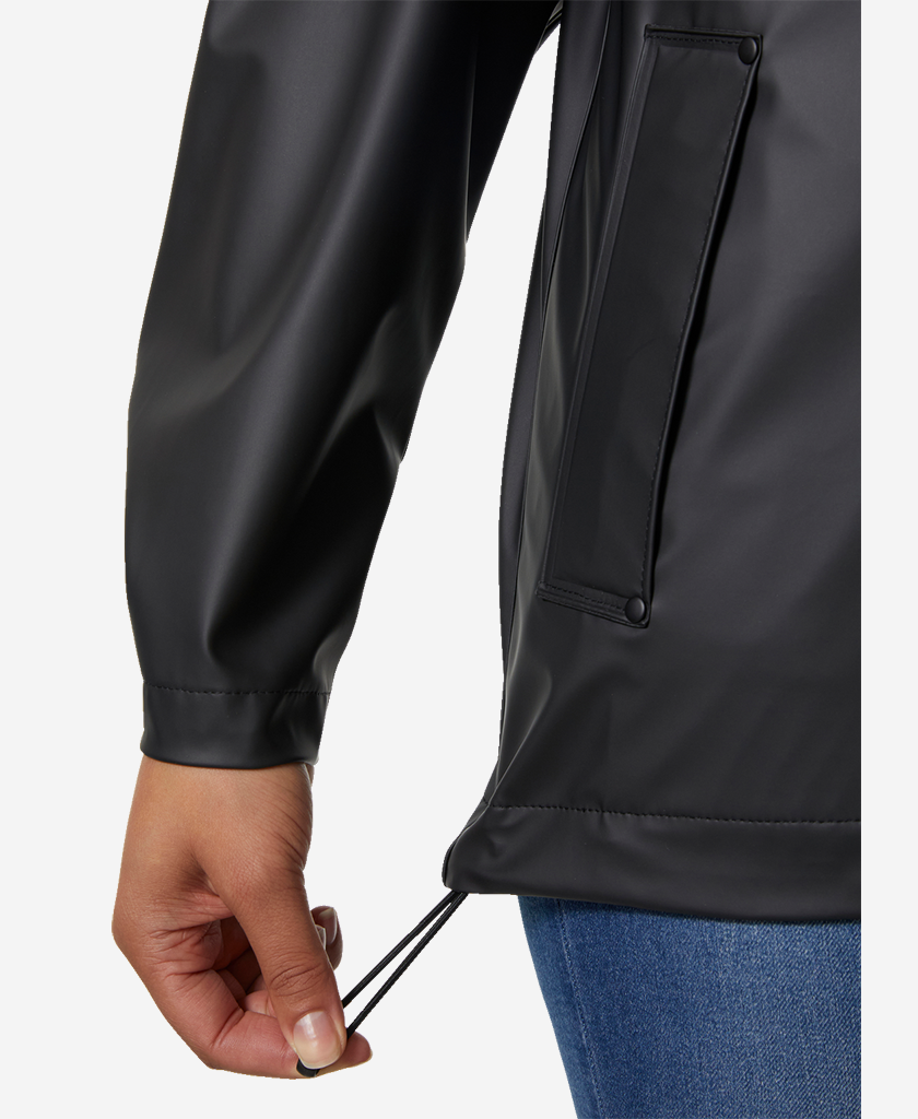 W MOSS JACKET, Black