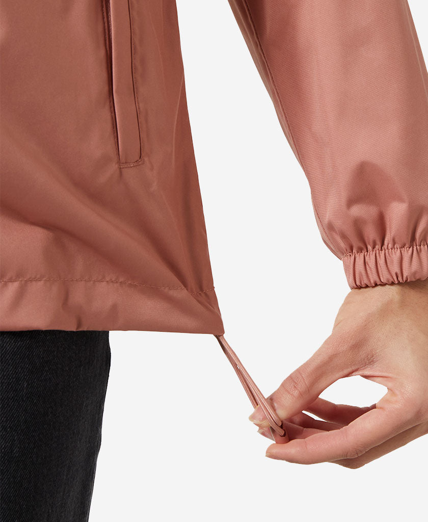 W VANCOUVER RAIN JACKET, Ash Rose