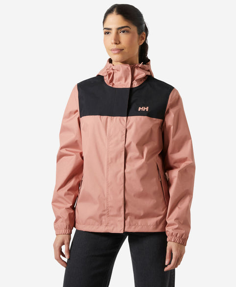 W VANCOUVER RAIN JACKET, Ash Rose