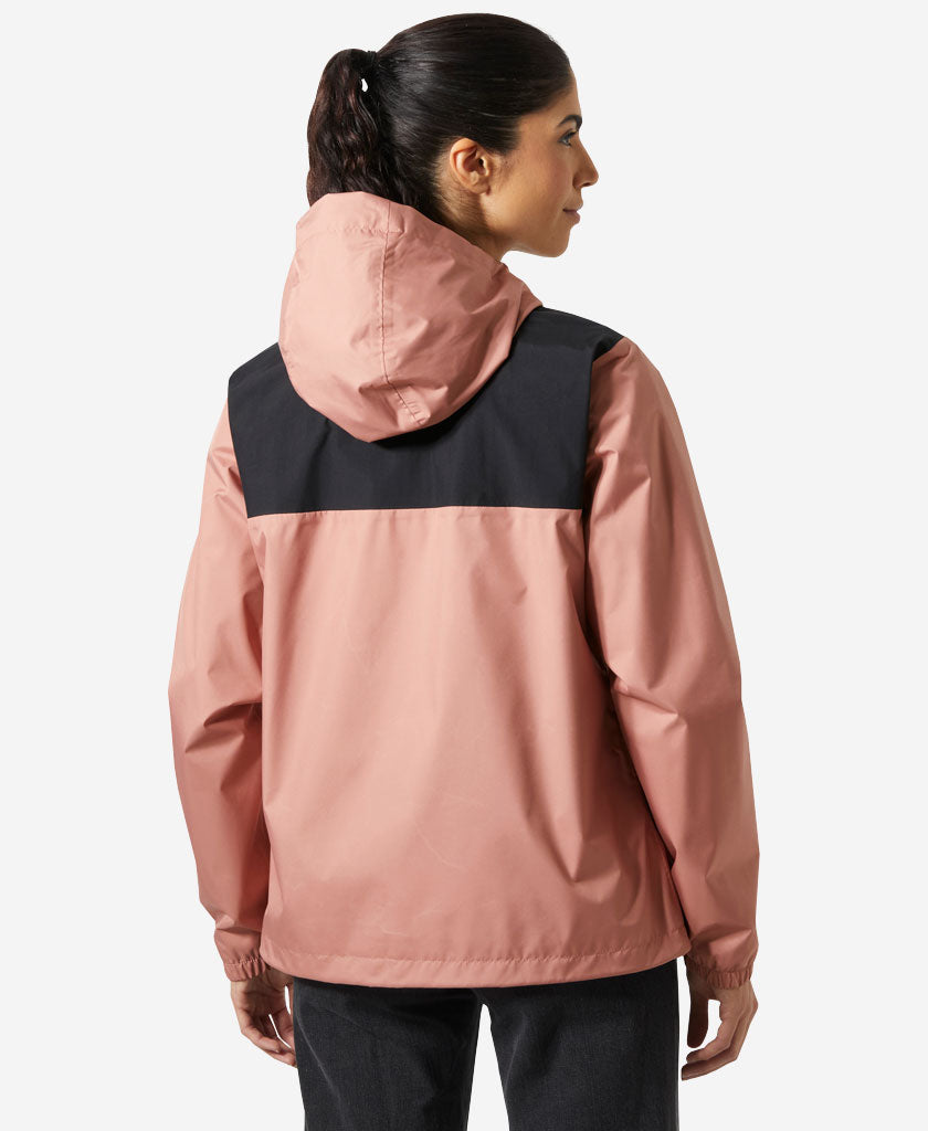 W VANCOUVER RAIN JACKET, Ash Rose