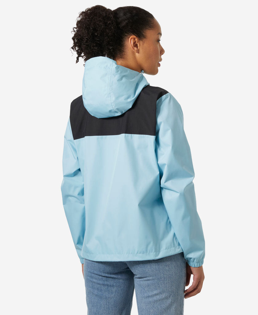 W VANCOUVER RAIN JACKET, Light Cyan