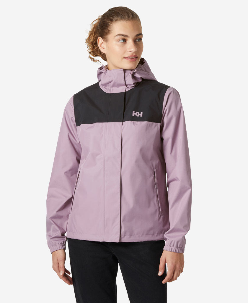 W VANCOUVER RAIN JACKET, Purple Clay