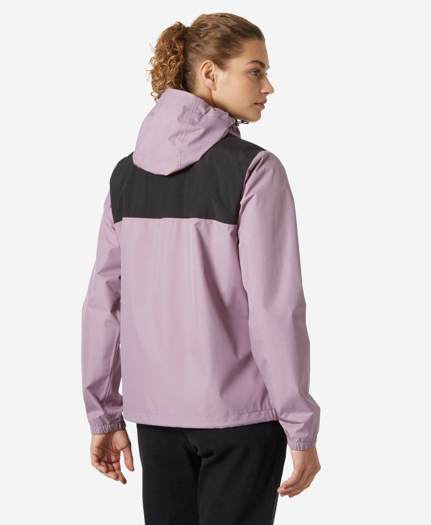 W VANCOUVER RAIN JACKET, Purple Clay