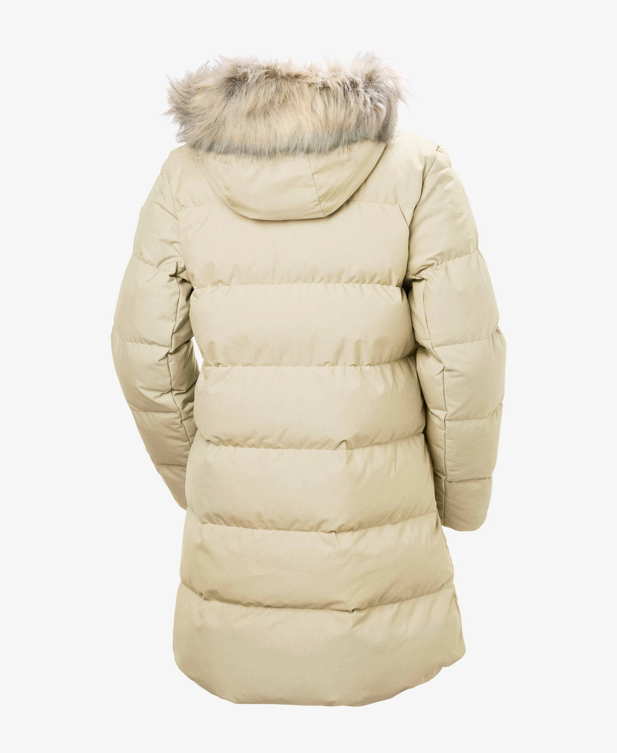 W BLOSSOM PUFFY PARKA, Cream