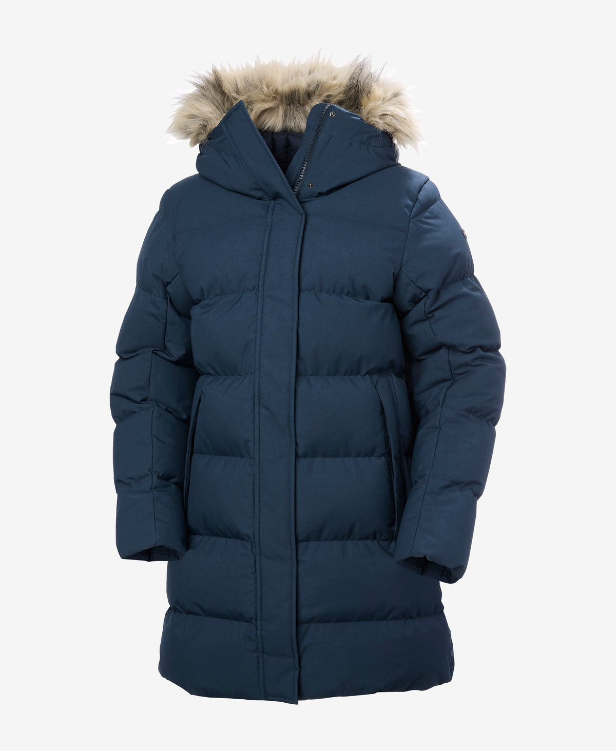 W BLOSSOM PUFFY PARKA, Navy